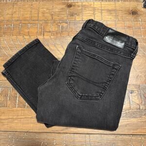 Hollister Advanced Stretch Skinny Jeans Black 30x30 Men's Pants